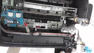 HP Ink Tank 315 Cleaning [upl. by Esirtal]