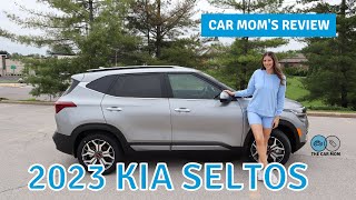 2023 Kia Seltos SX  CAR MOM TOUR [upl. by Hansen]