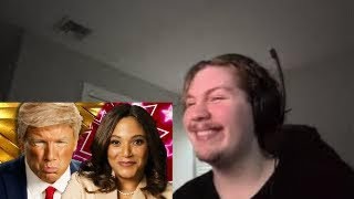 Awesome Artie Reacts to quotDonald Trump vs Kamala Harris Epic Rap Battles of Historyquot [upl. by Lorette]