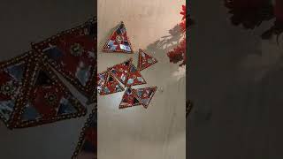 Cardboard se banaya jewellery shorts diy vidoes viral please subscribe [upl. by Kcirttap64]