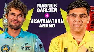 Magnus Carlsen Trying To Checkmate Viswanathan Anand  World Blitz Chess chess [upl. by Erhard593]