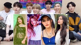 BTS REACTION New Trending Instagram Reels Videos  New Instagram Reels Todays New Reels [upl. by Noed]