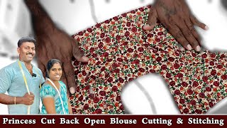 Blouse Cutting and Stitching Detailly Explain in Tamil  Tailor Bro [upl. by Halimaj720]