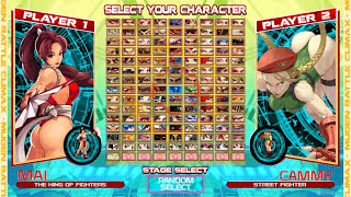 Mugen Battle Climax HD V40  Character Selection Screen  Gameplay [upl. by Tterrag770]