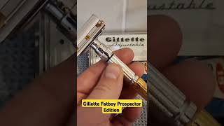 Razor Emporium Gillette Fatboy Prospector Edition 1959 [upl. by Anaujik307]