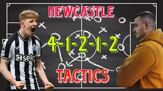 NEWCASTLE  41212 FORMATION CUSTOM TACTICS amp PLAYER INSTRUCTIONS FC 24  FULL GAMEPLAY [upl. by Madella]