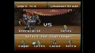 Lets Play Final Fantasy VI Part 38  Colosseum [upl. by Koblick664]