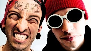 PHOTOSHOPPING BANDS Twenty One Pilots Panic At The Disco [upl. by Iatnwahs]