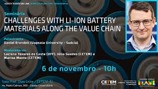 Seminário Challenges with Liion battery materials along the value chain [upl. by Ladnyc228]