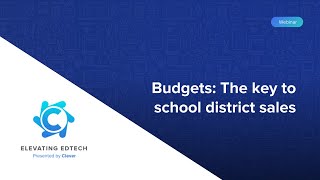 Budgets the key to school district sales with Jess Gartner Allovue [upl. by Sanburn]