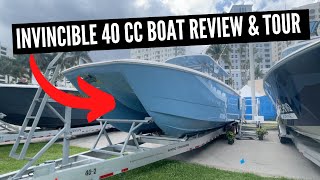 Invincible 40 Catamaran Review amp Boat Tour [upl. by Esyla]