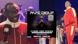 La réaction émouvante de Pape Diouf après sa balance pour le Spectacle Le Havre de ce Soirquotfimū nek [upl. by Nrublim4]