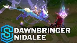 Dawnbringer Nidalee Skin Spotlight  League of Legends [upl. by Ettennor]