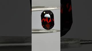 45ct Almandine Garnet gemcutting faceting lapidary jewelry jewellery foryou fyp treasure [upl. by Downe]