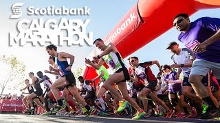 Scotiabank Calgary Marathon Official Promo Video 2015 [upl. by Nyral]