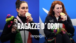 Arjola Trimi e Carlotta Gilli orgoglio italiano medaglie doro e record del mondo a Tokio 2020 [upl. by Dhiren]