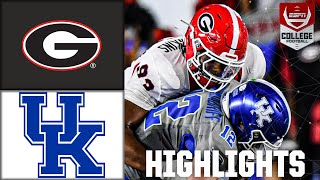 Georgia Bulldogs vs Kentucky Wildcats  Full Game Highlights  ESPN College Football [upl. by Harrison817]