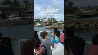 Cruising by Celebrity Row in Nassau bahamas celebrity travelvlog [upl. by Atilrep]