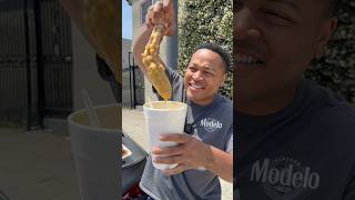 Trying Belizean Food foodie foodvlog foodreview foodblogger food losangeles belizean eating [upl. by Annirac]