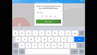 ExamSoft Exam with Examplify on iPad [upl. by Nealey]