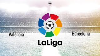 EA SPORTS FC 24 ValenciaBarcelona La Liga 20232024 [upl. by Rufford]