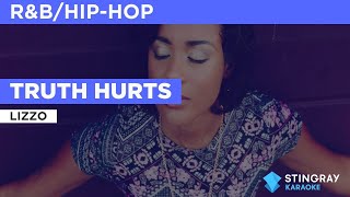 Lizzo Truth Hurts  Karaoke with Lyrics with lead vocal [upl. by Raybin628]