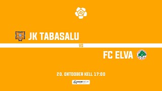 JK TABASALU  FC ELVA ESILIIGA 32 voor [upl. by Hertzog503]