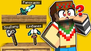 NOS ESCONDEMOS en HERRAMIENTAS de MINECRAFT 😂⛏ ESCONDITE con SILVIOGAMER LINGAMES y DANY [upl. by Qidas]