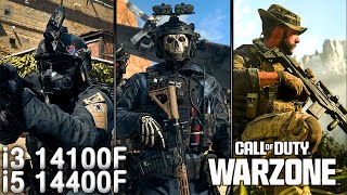 Call of Duty Warzone  i5 14400F vs i3 14100F  RTX 4060 Ti  1080p Basic Extreme  March 2024 [upl. by Cordova]