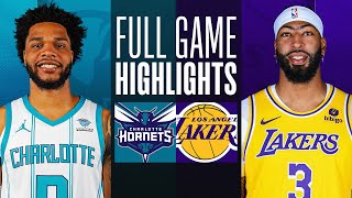 HORNETS at LAKERS  FULL GAME HIGHLIGHTS  December 28 2023 [upl. by Elwood362]