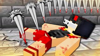 ¡998 IMPOSIBLE SOBREVIVIR A LAS TRAMPAS MORTALES en Minecraft 😱 [upl. by Amoeji]