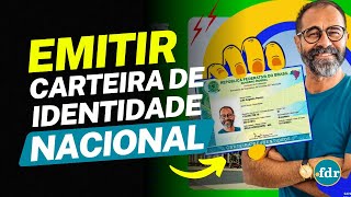 NOVA CARTEIRA DE IDENTIDADE NACIONAL COMO SOLICITAR DE GRAÇA E ONLINE VEJA COMO FUNCIONA [upl. by Hauger]