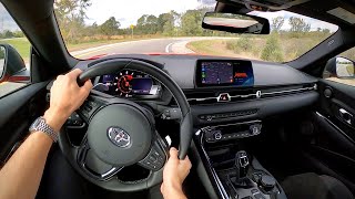 2021 Toyota GR Supra 20  POV Review [upl. by Gladi]