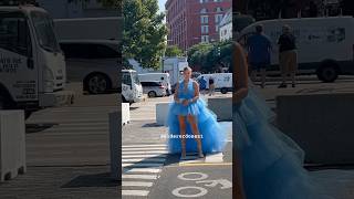 Gorgeous Serena Kerrigan always 🔥🔥modeling her blue dress while out in New York City nyc fashion [upl. by Amanda137]