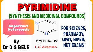 PYRIMIDINE SYNTHESIS AND MEDICINAL COMPOUNDS [upl. by Enyalb]