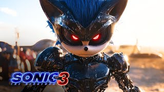 SONIC THE HEDGEHOG 3 Movie 2024 Metal Sonic Teased [upl. by Oknuj]