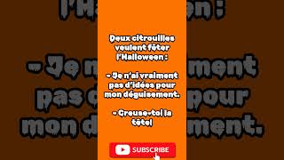 Spécial Halloween humour blague citation abonnetoi [upl. by Elleirua]