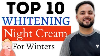 Top 10 Whitening Night Cream For Winters Under ₹1000 [upl. by Analos]