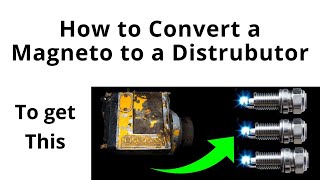 How to convert a Magneto to a Distributor on a Vintage Caterpillar Dozer D2 5J EP 12 [upl. by Jago80]