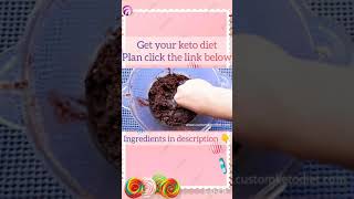 NoBake Keto Chocolate Walnut Cookie shorts easy recipe [upl. by Colline343]