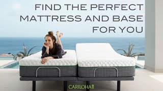 Find the Cariloha Mattress and Adjustable Base that’s Perfect for You [upl. by Elleret870]