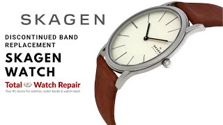 Discontinued Skagen Watch Strap Replacement [upl. by Resay]