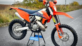 KTM EXC 150 cc 2022  wideorecenzja [upl. by Oelc]