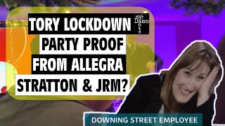 Allegra Stratton amp Jacob Rees Mogg The Party proof we needed [upl. by Kanal]