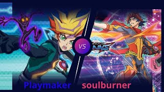 Playmaker VS soulburnerEdopropart 1 [upl. by Ahseekat]