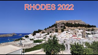 Rhodes Lindos Atrium Palace Hotel  June 2022 [upl. by Clower219]