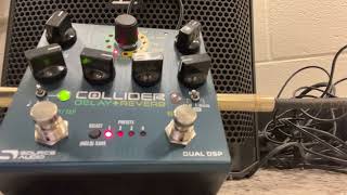 5242023 Experiment 2 Source Audio Collider delayreverb pedalSchecter Hellraiser CVI baritone [upl. by Oicnedif547]