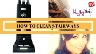 Tips To Clean Your Stairs amp Stairwell  Speed Clean [upl. by Uamak656]