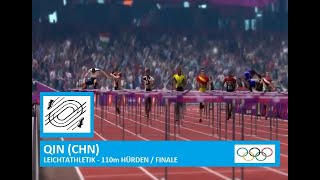 🏅 110m HÜRDENLAUF  Finale  OLYMPIA 2024 [upl. by Sinclair]