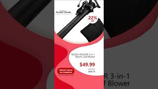 BLACKDECKER 3in1 Electric Leaf Blower [upl. by Ardnuhsal]